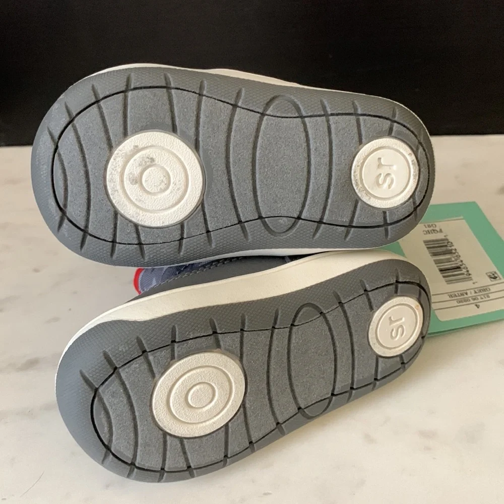 Surprize by Stride Rite Baby Aster Gray Camo Boots